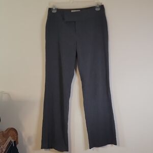 Women's Straight-Leg Dress Pants in Charcoal